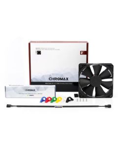 Noctua NF-F12 PWM chromax.black.swap, 120x120x25 mm