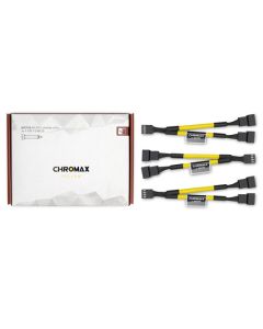 Noctua NA-SYC1 chromax.yellow, 3 rozbočovače pro ventilátory