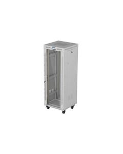 LANBERG INSTALAČNÍ RACK 19" 32U 600X600 ŠEDÉ SKLENĚNÉ DVEŘE LCD (FLAT PACK) V2