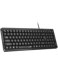 Genius LuxeMate 120, Klávesnice, drátová, CZ+SK layout, retro klávesy, Copilot AI, numerická část, USB, černá