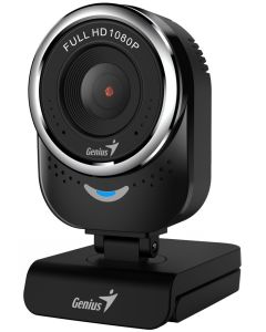 Genius QCam 6000, Webkamera, Full HD 1080p, mikrofon, USB-C, USB-A, černá