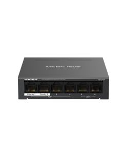 Mercusys MS106PG 6portový stolní switch 100/1000 Mb/s se 4 porty PoE+