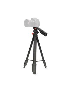 Nedis TPOD2600BK - Stativ | max. 3 kg | 41.5 - 160cm | 5 Segmentů | Náklon & Natočení | ABS / Hliník | Černá