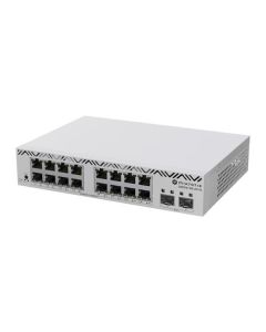 MikroTik 18-portový switch (16x GB Eth, 2x SFP+), CSS318-16G-2S+IN