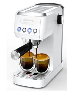 Salente Coffio, pákový kávovar, bílý