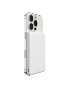 Belkin BOOST CHARGE™ Qi2 Magnetická Bezdrátová PowerBanka, 5000mAh, slim, bílá