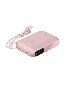 Belkin BOOST CHARGE™ USB-C Power Delivery PowerBanka s displejem, 10000mAh, 20W, růžová