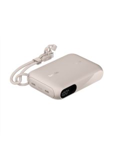 Belkin BOOST CHARGE™ USB-C Power Delivery PowerBanka s displejem, 10000mAh, 20W, písečná