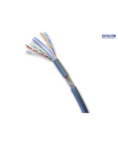 DATACOM UTP lanko CAT6 PVC 50m šedý - metráž