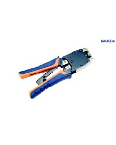 DATACOM Konektorovací kleště L-PROFI 8P+6P OR/BL račna (RJ45,12,11