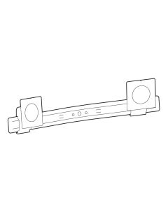 ERGOTRON LX Pro Dual Direct Bow and Pivots (black), rozšíření pro dva monitory, černá