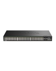 D-Link DGS-1530-52P/E, 48-Port Gigabit Stackable Smart Managed PoE Switch