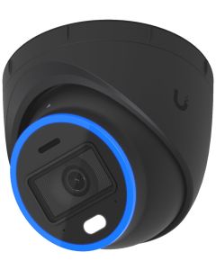 Ubiquiti UniFi AI Turret B - kamera, 8Mpx, IR LED, AI detekce, IP66, IK08, MicroSD slot, obousměrné audio, PoE+, černá