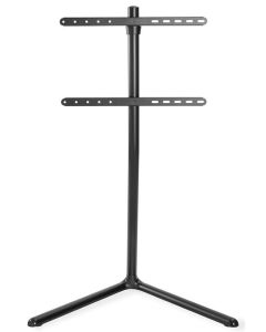 NEDIS podlahový TV stojan/ 49 - 70"/ 40 kg/ provedení V-vorm/ protiskluzový popruh/ Snap-lock/ hliník/ ocel/ černý