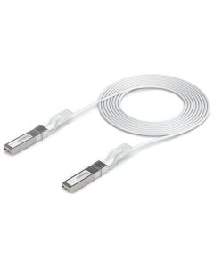 Ubiquiti DAC patch 25G - DAC kabel, SFP28, SFP+, SFP, rychlost 25/10/1 Gbit, bílý, délka 3m
