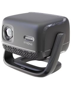 STRONG projektor MIRA-LITE/ LCD/ FHD (1920x1080)/ 260 ANSI lm/ USB 2.0/ HDMI/ BT/ Wi-Fi/ Repro/ Google TV/ šedý