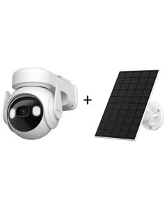 Imou kit IP kamera Cell PT kit lite + solární panel/ PTZ/ 3Mpix/ IP66/ obj. 3,6mm/ H.265/ IR až 20m/ CZ app