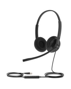 Yealink UH34 Lite Dual náhlavní souprava na obě uši s USB konektorem