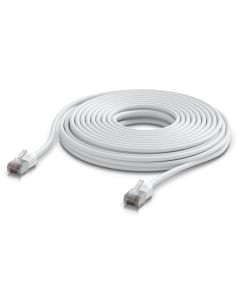 Ubiquiti UniFi Premium Patch Cable Outdoor 12m - Patch kabel, Cat6a, venkovní, bílý, 12m