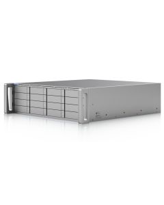 Ubiquiti UniFi Enterprise NAS - NAS server, 16x 2,5/3,5" slot HDD/SSD, 2x M.2 NVMe, RAID, 1x10GbE, 2x SFP28, 2x hot-swap