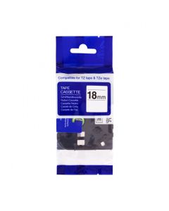 PRINTLINE kompatibilní páska s Brother TZE-S441, 18mm, černý tisk/červený podklad