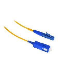 XtendLan FO patch LC-SC 3m 9/125, simplex, ultraflexibilní G.657.A1, LS0H, průměr 2mm, krátký vývod