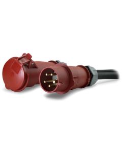 In-Line Current Meter,32A,230V,IEC309-32A 3-PH,3P+N+G