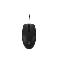 Natec optická myš RUFF 2/1 000 DPI/Kancelářská/Optická/1 000 DPI/Drátová USB/Černá