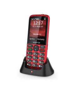 ALIGATOR A930 GPS Senior červený +st.nab.