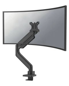 Neomounts DS70PLUS-450BL1/Držák zakřiveného displeje/na stůl/17-49"/svorka+průch./VESA 100X100/nosn.18kg/plyn.píst/1 dis