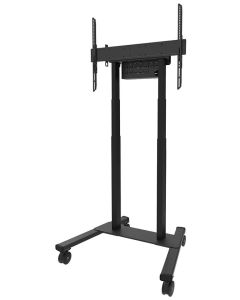 Neomounts FL55-875BL1/Držák displeje/vozík/55-100"/4 kolečka/VESA 800X600/nosn. 110kg/mot. nast.výšky/černý