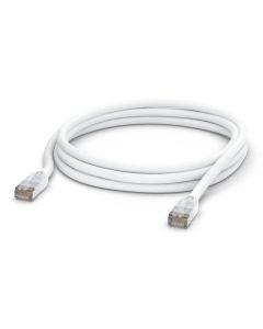 Ubiquiti UniFi patch cable outdoor - venkovní STP, Cat5e, bílý, délka 3m