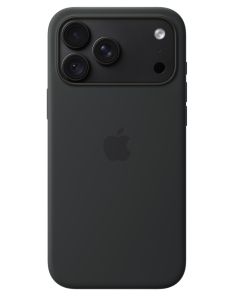 iPhone 18 Pro Max Silicone Case with MS - Black