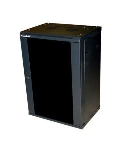 XtendLan 15U/600x450, na zeď, jednodílný, skleněné dveře