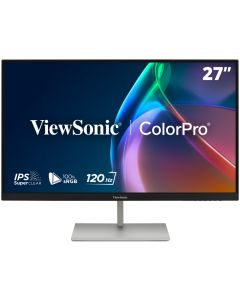 ViewSonic VP2766-2K 27" QHD 3 sides Frameless SuperClear IPS Monitor  s 100% sRGB, 90W USB-C, ergonomický stojan, černý