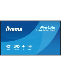 43" iiyama LH4364UHS-B1AG:VA,4K UHD,Android,24/7