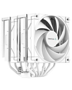DEEPCOOL chladič AK620 / 2x120mm fan / 6x heatpipes / pro Intel i AMD / bílý