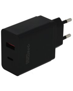 PATONA napájecí adaptér Power delivery 36W 1xUSB-C/1xUSB-A -PD 3.0