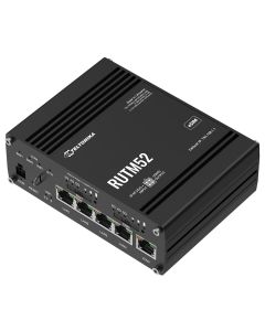 Teltonika RUTM52 průmyslový router, dual SIM + eSIM, 5G dual modem, 5x GLAN,  WiFi 5