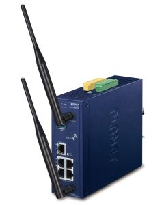Planet IAP-1800AX Průmyslový WiFi AP dual 2,4/5GHz, 802.11ax 1800Mbps, VLAN, IP30, -40až+75st, 9-54VDC