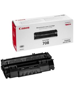 Canon originální toner CRG-708/ LBP-3300/ 2 500 stran/ Černý