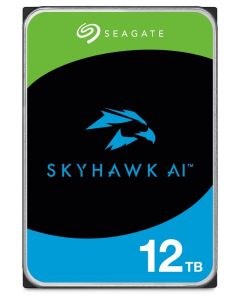 Seagate SkyHawk AI 12TB HDD / ST12000VE003 / Interní 3,5" / 7200 RPM / SATA 6Gb/s / 512 MB