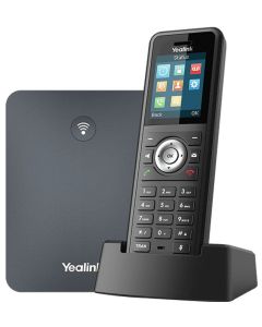 Yealink W79P PRO, IP DECT báze+ručka, PoE, 2,4“ bar. LCD, IP67, BT, až 10 ruček
