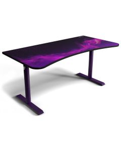 AROZZI herní stůl ARENA Gaming Desk Deep Purple Galaxy