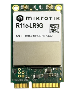 MikroTik R11e-LR9G, LoRa miniPCI-e card pro 902-928MHz