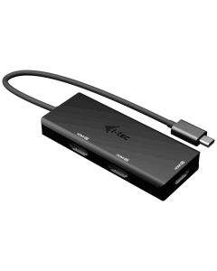i-tec USB-C Triple 4K HDMI video adaptér, Power Delivery 100W