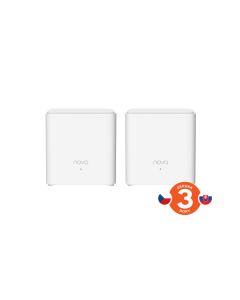 Tenda Nova EX3 (2-pack) WiFi 6 AX1500 Mesh Gigabit system, 4xGLAN/GWAN, WPA3, VPN, CZ aplikace