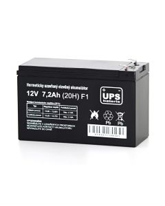 UPS baterie 12V 7,2Ah F1