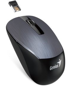 POŠKOZENÝ OBAL - GENIUS NX-7015/ 1600 dpi/ Blue-Eye senzor/ bezdrátová/ kovově šedá