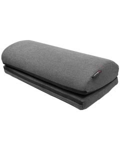 AROZZI Foot Rest Soft Fabric Dark Grey/ ergonomický polštář pod nohy/ tmavě šedý
